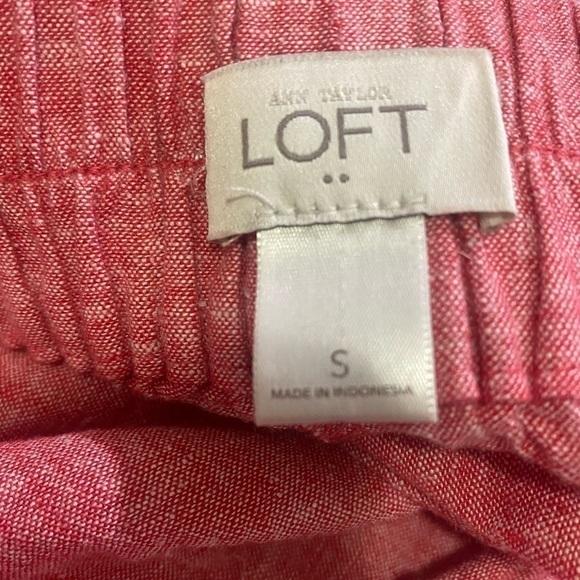 Loft Linen/Cotton Blend Skirt - Picture 3 of 3